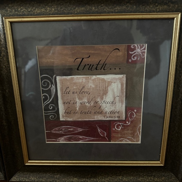 Inspirational wall art from BB&B - 3 picture set NWT - Picture 7 of 13